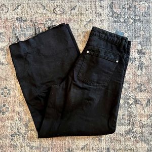 Zara High Waisted Wide Leg Jeans (size 00)